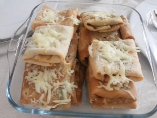 Ispanaklı Krep Bohçaları Tarifi ve Malzemeleri